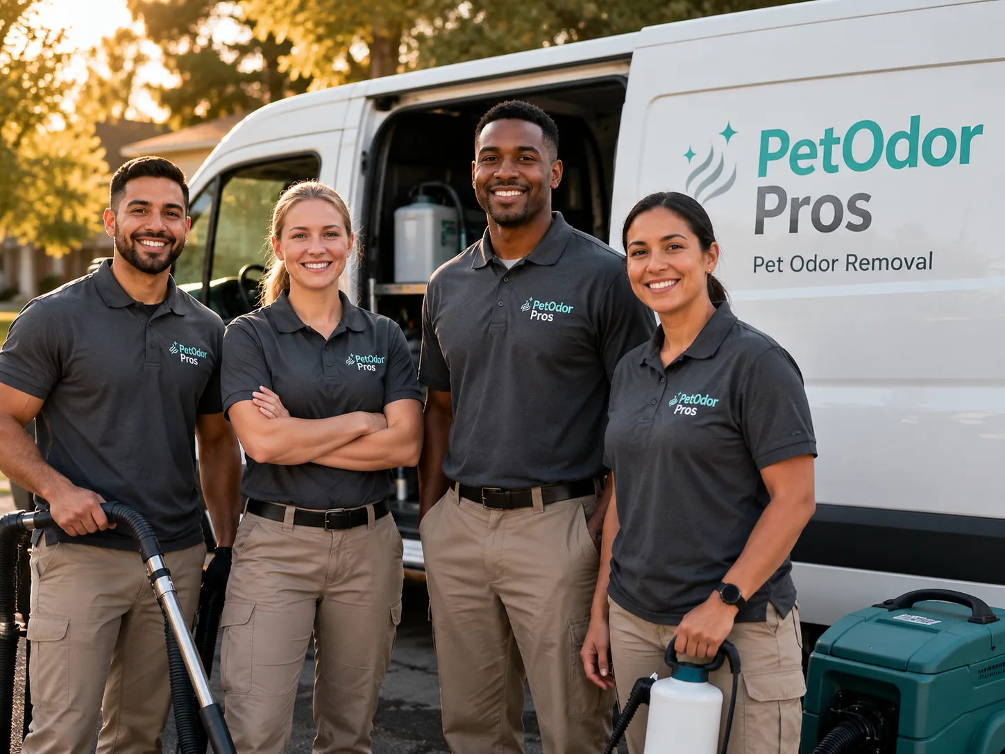 Pet Odor Removal team serving Bradley, OK